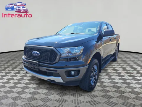 Black 2020 Ford Ranger SuperCrew XLT Pickup 4D 5 ft for sale in Plainville, MA