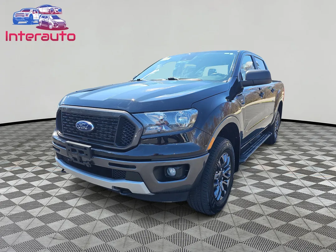 Black 2020 Ford Ranger SuperCrew XLT Pickup 4D 5 ft for sale in Plainville, MA