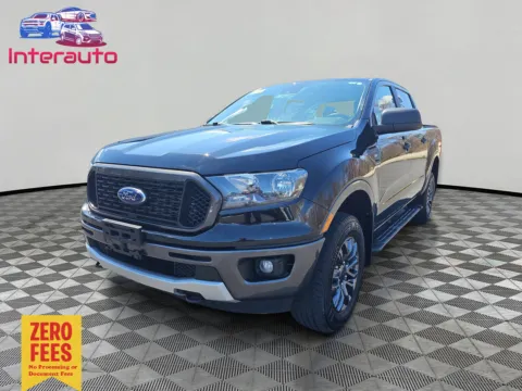 Black 2020 Ford Ranger SuperCrew XLT Pickup 4D 5 ft for sale in Plainville, MA