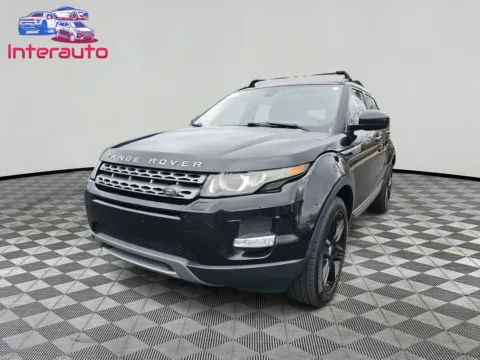 Black 2015 Land Rover Range Rover Evoque Pure Plus Sport Utility 4D for sale in Plainville, MA