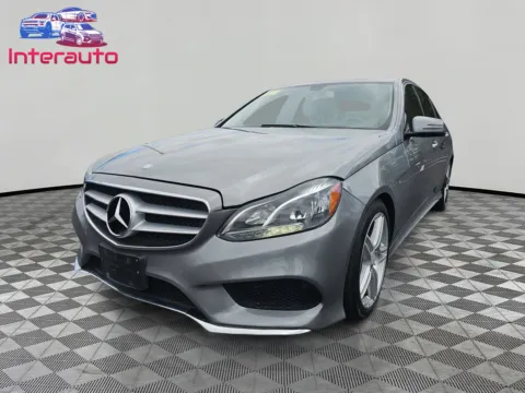 Gray 2014 Mercedes-Benz E-Class E 350 4MATIC Sedan 4D for sale in Plainville, MA