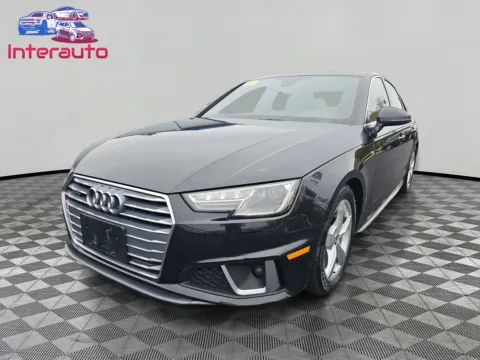 Black 2019 Audi A4 Premium Sedan 4D for sale in Plainville, MA