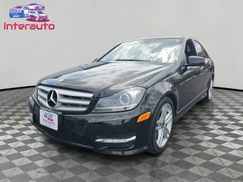Black 2013 Mercedes-Benz C-Class C 300 4MATIC Luxury Sedan 4D for sale in Plainville, MA