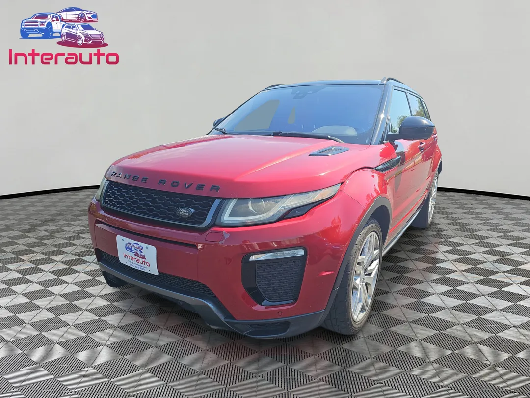 Red 2016 Land Rover Range Rover Evoque HSE Dynamic Sport Utility 4D for sale in Plainville, MA