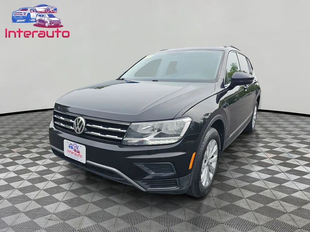 Black 2018 Volkswagen Tiguan 2.0T SE 4MOTION Sport Utility 4D for sale in Plainville, MA