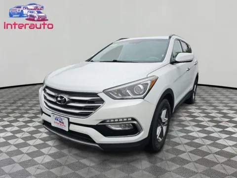 White 2017 Hyundai Santa Fe Sport Sport Utility 4D for sale in Plainville, MA