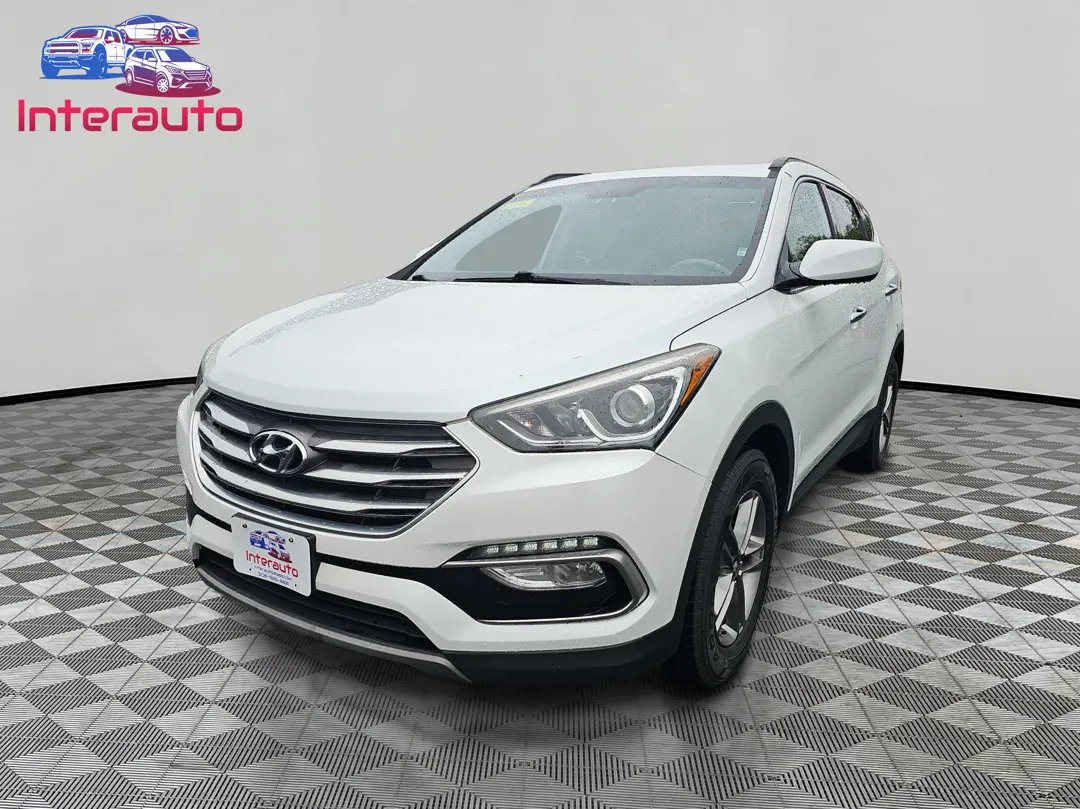 White 2017 Hyundai Santa Fe Sport Sport Utility 4D for sale in Plainville, MA