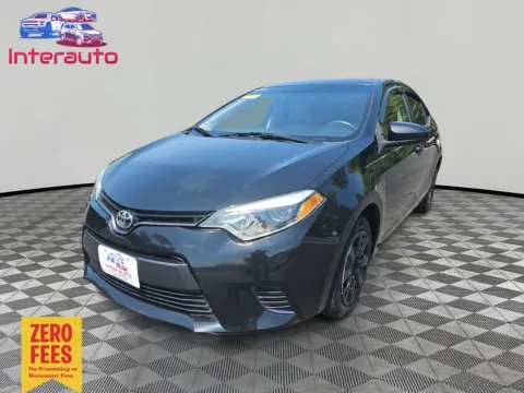 Black 2016 Toyota Corolla LE Sedan 4D for sale in Plainville, MA