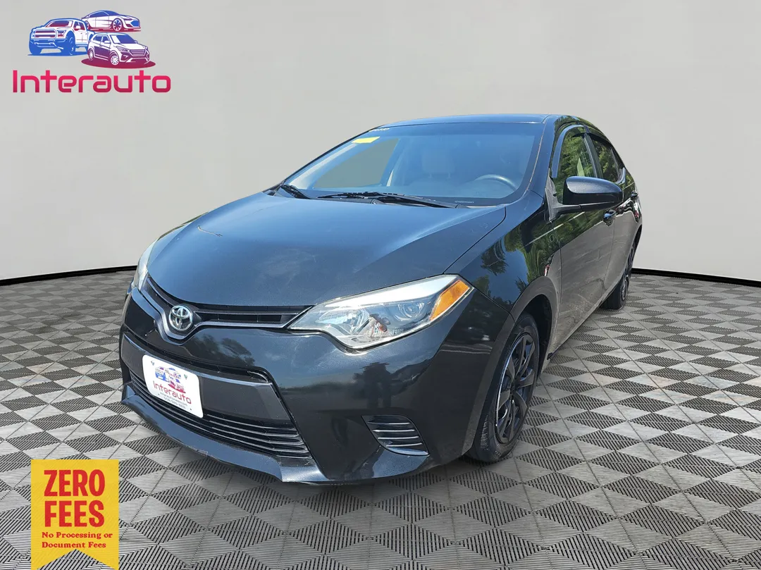 Black 2016 Toyota Corolla LE Sedan 4D for sale in Plainville, MA
