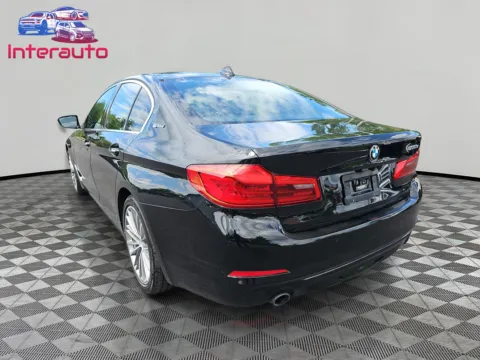 Another view of 2018 BMW 5 Series 530e xDrive iPerformance Sedan 4D for sale in Plainville, MA at Interauto