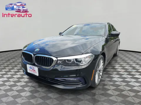 Black 2018 BMW 5 Series 530e xDrive iPerformance Sedan 4D for sale in Plainville, MA