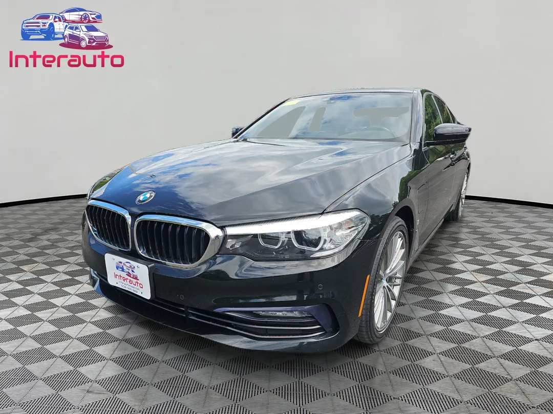 Black 2018 BMW 5 Series 530e xDrive iPerformance Sedan 4D for sale in Plainville, MA