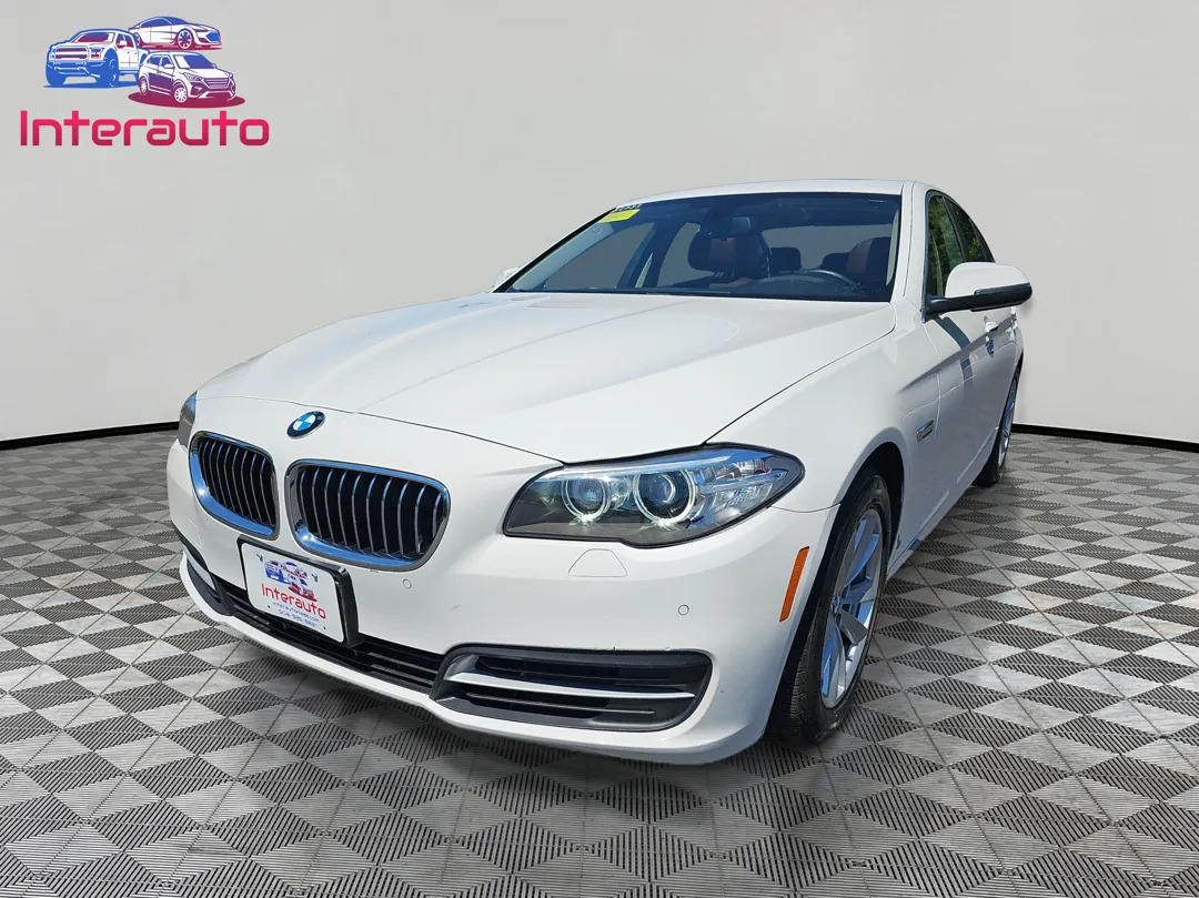 White 2014 BMW 5 Series 528i xDrive Sedan 4D for sale in Plainville, MA