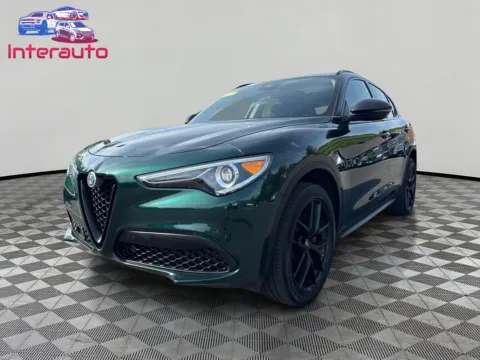 Green 2019 Alfa Romeo Stelvio Sport SUV 4D for sale in Plainville, MA