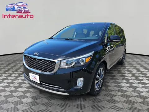 Black 2018 Kia Sedona SX Minivan 4D for sale in Plainville, MA