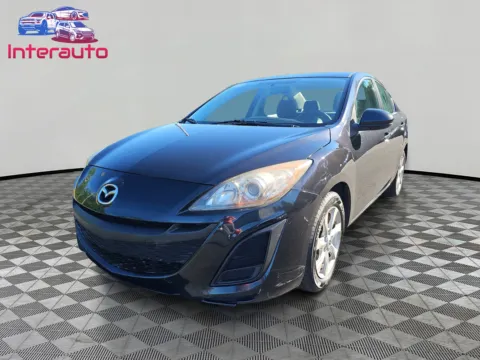 Black 2011 MAZDA MAZDA3 i Touring Sedan 4D for sale in Plainville, MA