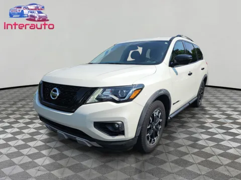 White 2019 Nissan Pathfinder SV Sport Utility 4D for sale in Plainville, MA