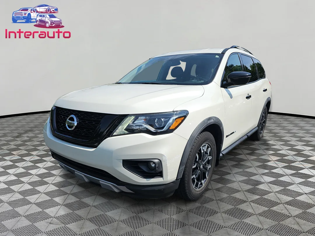 White 2019 Nissan Pathfinder SV Sport Utility 4D for sale in Plainville, MA