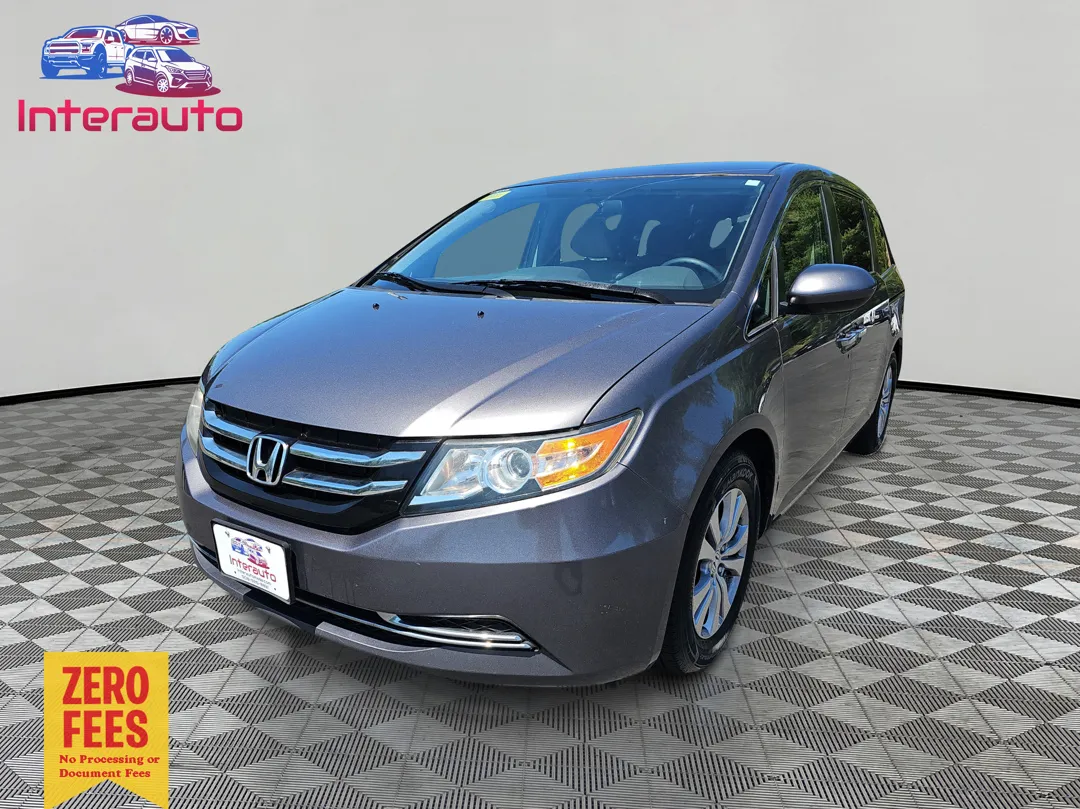 Gray 2016 Honda Odyssey SE Minivan 4D for sale in Plainville, MA