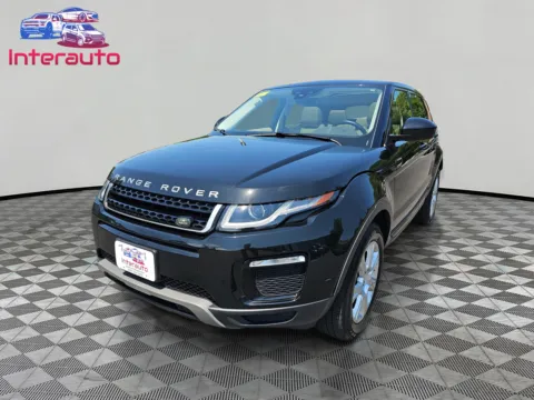 Black 2018 Land Rover Range Rover Evoque SE Sport Utility 4D for sale in Plainville, MA