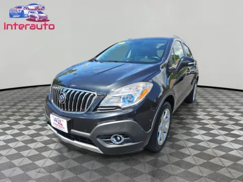 Black 2015 Buick Encore Premium Sport Utility 4D for sale in Plainville, MA