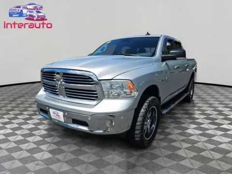 Silver 2017 Ram 1500 Crew Cab Big Horn Pickup 4D 5 1/2 ft for sale in Plainville, MA