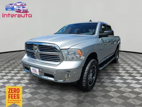 Silver 2017 Ram 1500 Crew Cab Big Horn Pickup 4D 5 1/2 ft for sale in Plainville, MA