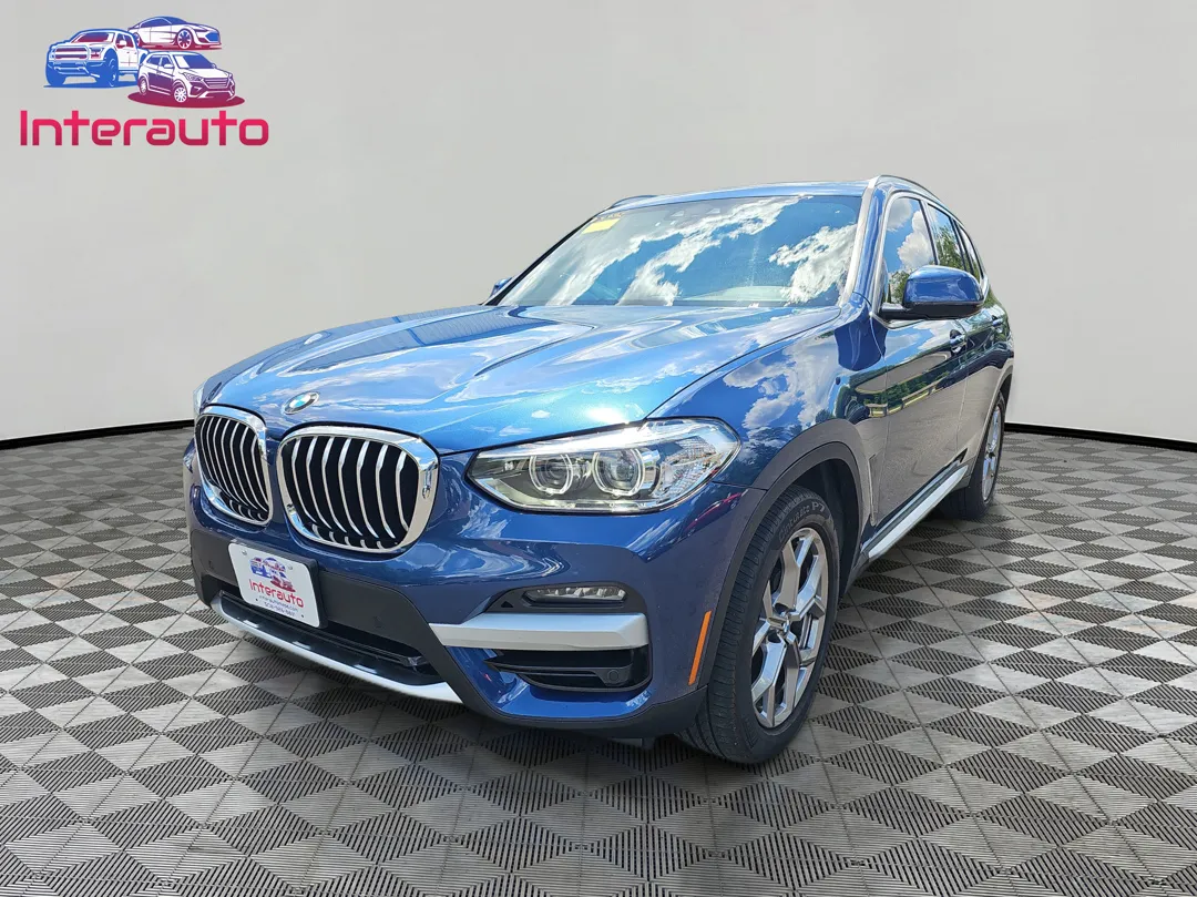 Blue 2020 BMW X3 xDrive30i Sport Utility 4D for sale in Plainville, MA