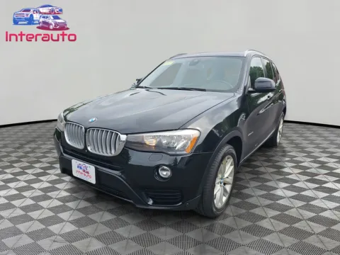 Black 2015 BMW X3 xDrive28i Sport Utility 4D for sale in Plainville, MA