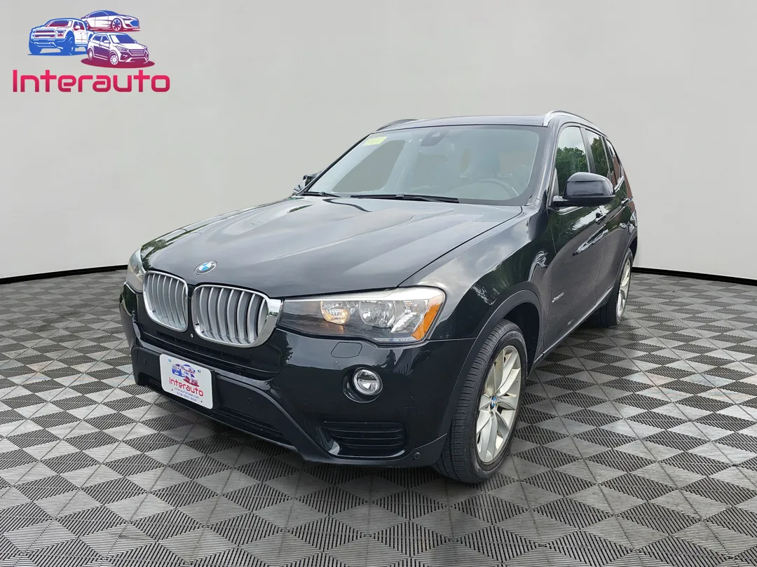 Black 2015 BMW X3 xDrive28i Sport Utility 4D for sale in Plainville, MA