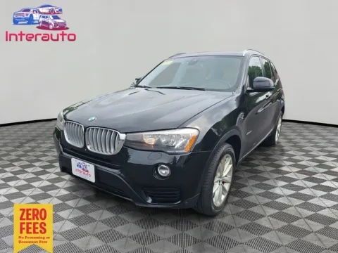 Black 2015 BMW X3 xDrive28i Sport Utility 4D for sale in Plainville, MA