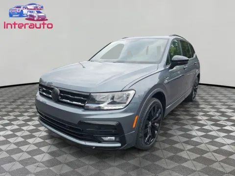 Gray 2021 Volkswagen Tiguan SE R-Line Black 4MOTION Sport Utility 4D for sale in Plainville, MA