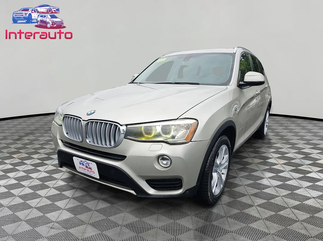 Gold 2017 BMW X3 xDrive35i Sport Utility 4D for sale in Plainville, MA