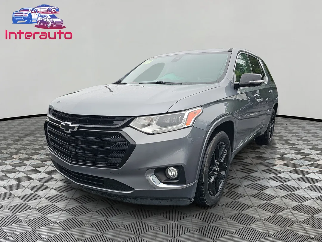 Gray 2018 Chevrolet Traverse Premier Sport Utility 4D for sale in Plainville, MA