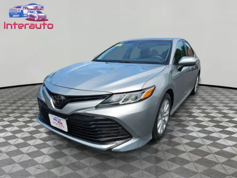 Silver 2018 Toyota Camry LE Sedan 4D for sale in Plainville, MA