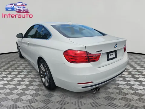 Another view of 2017 BMW 4 Series 430i xDrive Coupe 2D for sale in Plainville, MA at Interauto