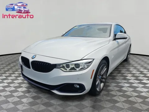 White 2017 BMW 4 Series 430i xDrive Coupe 2D for sale in Plainville, MA