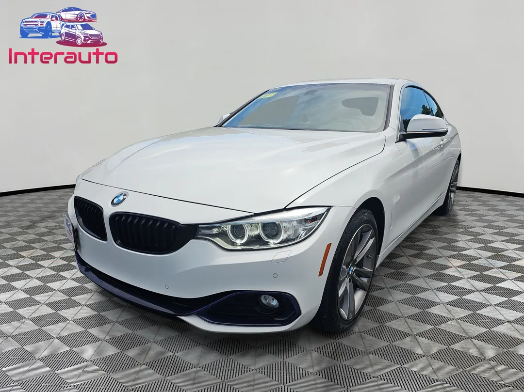 White 2017 BMW 4 Series 430i xDrive Coupe 2D for sale in Plainville, MA