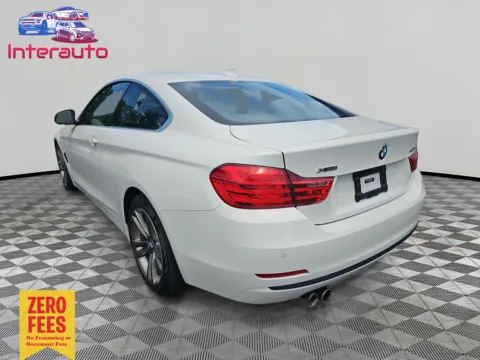 Another view of 2017 BMW 4 Series 430i xDrive Coupe 2D for sale in Plainville, MA at Interauto