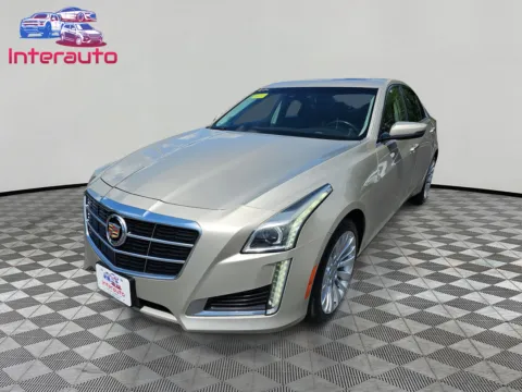 Gold 2014 Cadillac CTS 2.0 Luxury Collection Sedan 4D for sale in Plainville, MA