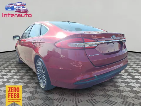 Another view of 2018 Ford Fusion SE Sedan 4D for sale in Plainville, MA at Interauto