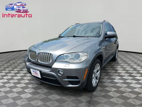 Gray 2013 BMW X5 xDrive35i Premium Sport Utility 4D for sale in Plainville, MA