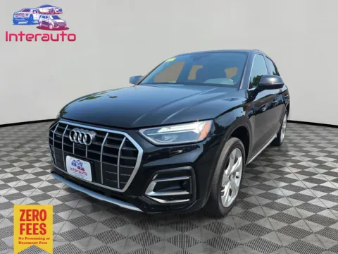 Black 2021 Audi Q5 45 TFSI Premium Plus Sport Utility 4D for sale in Plainville, MA