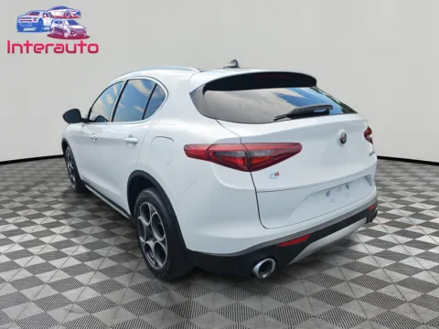 Another view of 2018 Alfa Romeo Stelvio Ti Sport Utility 4D for sale in Plainville, MA at Interauto