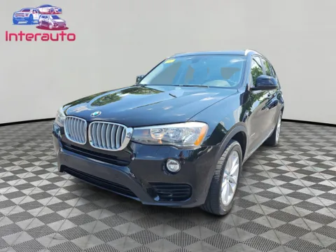 Black 2017 BMW X3 xDrive28i Sport Utility 4D for sale in Plainville, MA