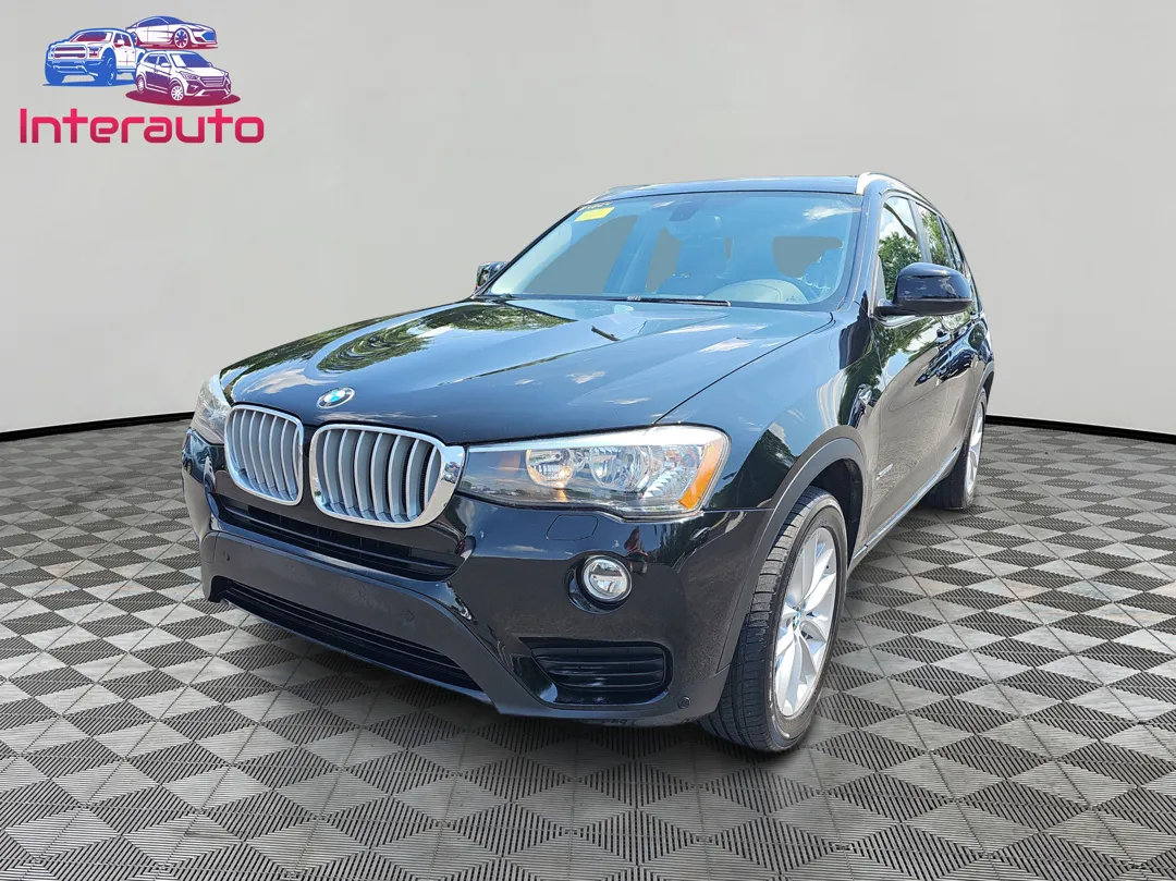 Black 2017 BMW X3 xDrive28i Sport Utility 4D for sale in Plainville, MA