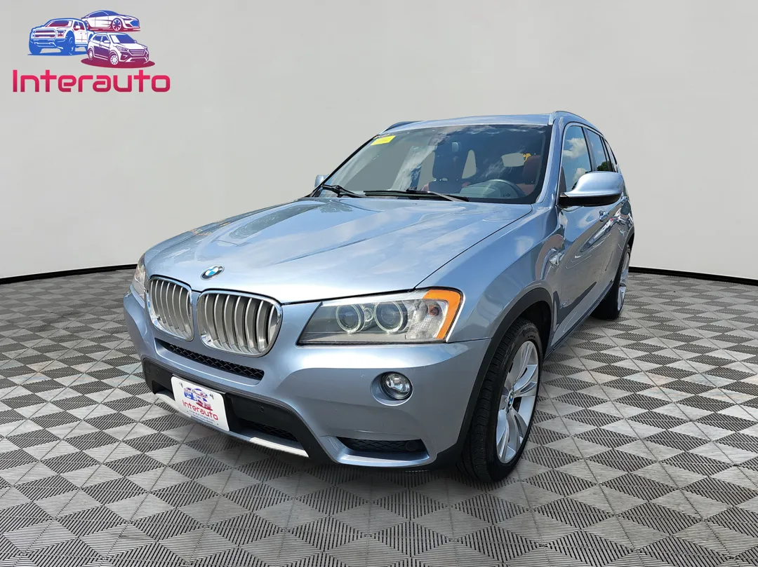 Blue 2013 BMW X3 xDrive35i Sport Utility 4D for sale in Plainville, MA