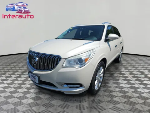 White 2014 Buick Enclave Premium Sport Utility 4D for sale in Plainville, MA