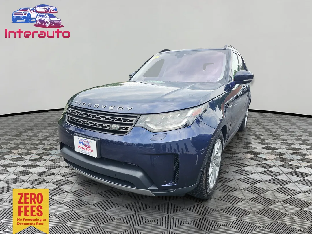 Blue 2019 Land Rover Discovery SE Sport Utility 4D for sale in Plainville, MA