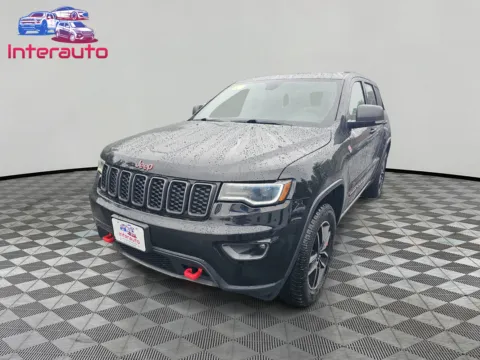 Black 2019 Jeep Grand Cherokee Trailhawk Sport Utility 4D for sale in Plainville, MA